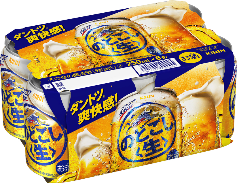 キリン のどごし〈生〉２５０ｍｌ缶６缶パック｜酒類・飲料・加工食品 
