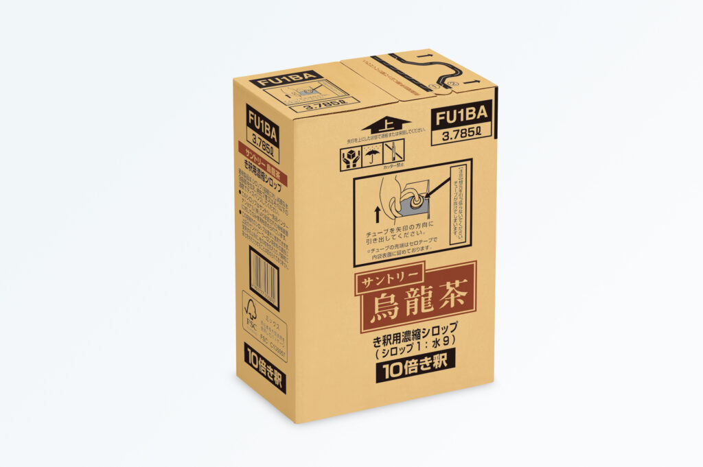 SU. ｳｰﾛﾝ茶10倍希釈用ｼﾛｯﾌﾟ 1G BIB｜酒類・飲料・加工食品・アルコール