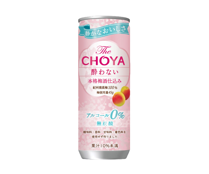 The CHOYA 酔わない 本格梅酒仕込み缶｜酒類・飲料・加工食品 