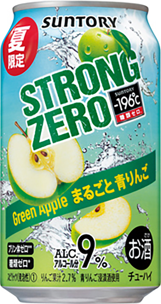 SU. -196ﾟC STｾﾞﾛまるごと青りんご350｜酒類・飲料・加工食品 