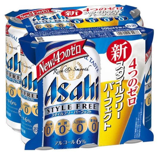 ｱｻﾋ ｽﾀｲﾙﾌﾘｰ ﾊﾟｰﾌｪｸﾄ 500缶6P｜酒類・飲料・加工食品・アルコールの卸