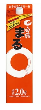 白鶴 サケパック まる ２Ｌ｜酒類・飲料・加工食品・アルコールの卸・販売【株式会社 岡村】